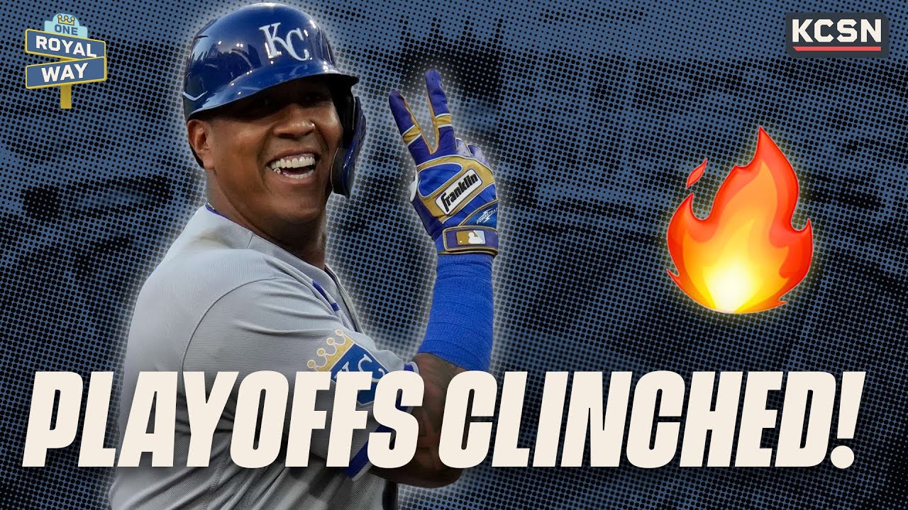 Kansas City Royals CLINCH Berth in the MLB Playoffs!