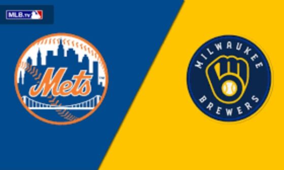 New York Mets at Milwaukee Brewers Live Play By Play