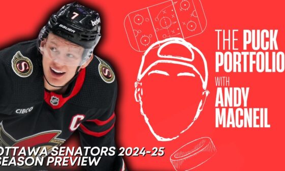 24-25 Ottawa Senators Preview with Nick Martin of The Action Network | The Puck Portfolio