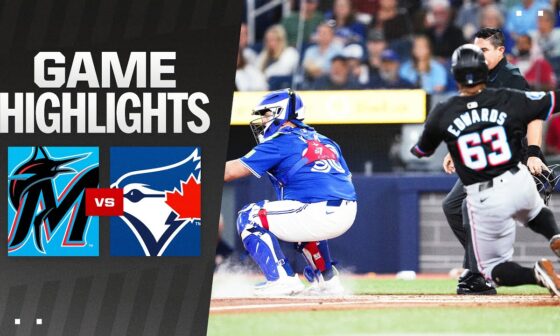 Marlins vs. Blue Jays Game Highlights (9/28/24) | MLB Highlights