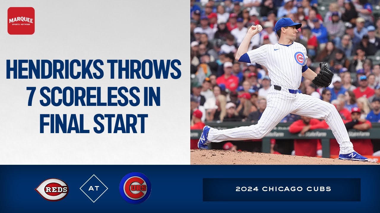 RECAP: Cubs win in Hendricks' final start of 2024!