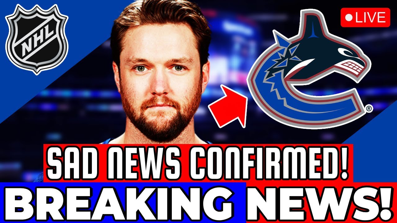 HOT NEWS! INVOLVING THATCHER DEMKO! THE ENTIRE NHL CONFIRMS! VANCOUVER CANUCKS NEWS TODAY!