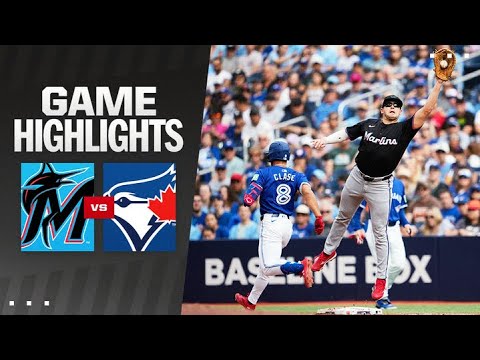 Marlins vs. Blue Jays Game Highlights (9/29/24) | MLB Highlights