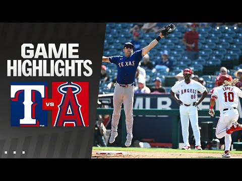 Rangers vs. Angels Game Highlights (9/29/24) | MLB Highlights