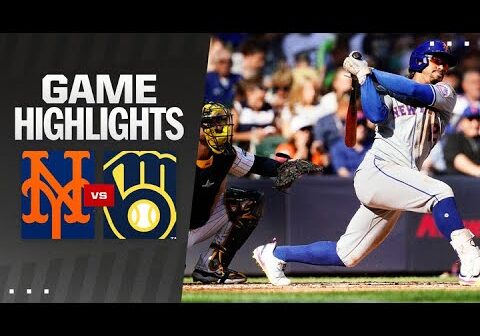 Mets vs. Brewers Game Highlights (9/29/24) | MLB Highlights