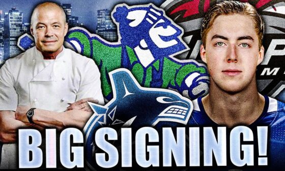 PATRIK ALLVIN SIGNS A HUGE FORWARD: VANCOUVER CANUCKS OFFICIALLY INK VILMER ALRIKSSON