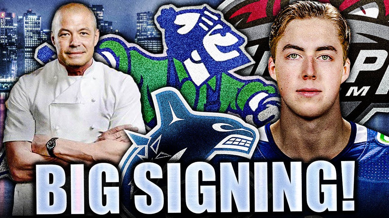 PATRIK ALLVIN SIGNS A HUGE FORWARD: VANCOUVER CANUCKS OFFICIALLY INK VILMER ALRIKSSON