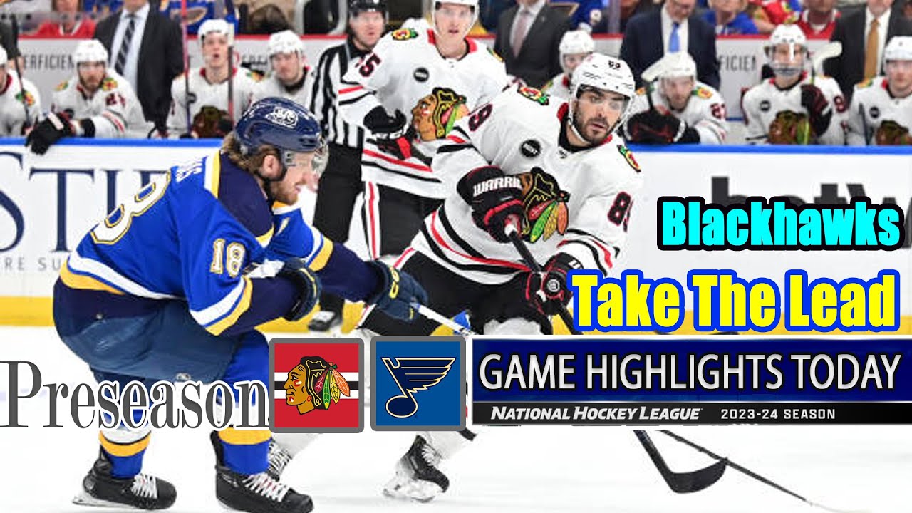 Chicago Blackhawks vs St. Louis Blues Game Highlights (09/28/2024) Preseason | 2024 NHL Season