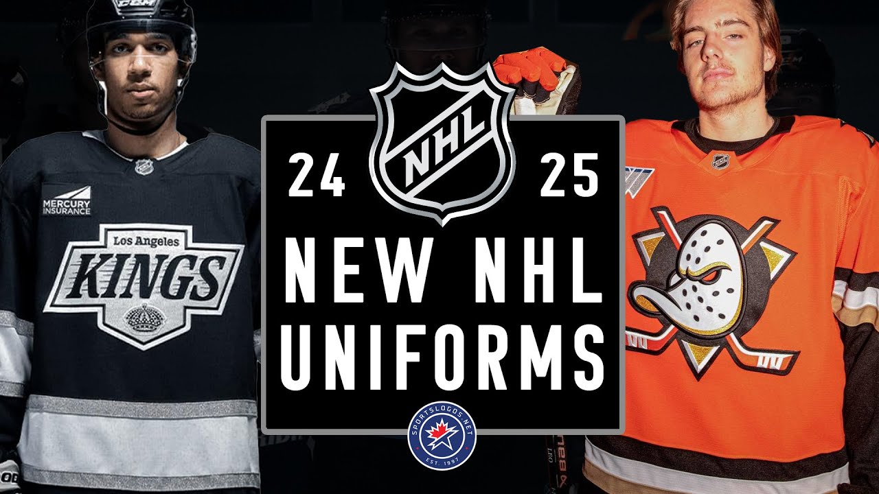 Every New NHL Uniform and Logo Change for 2024-25 – Full Breakdown!