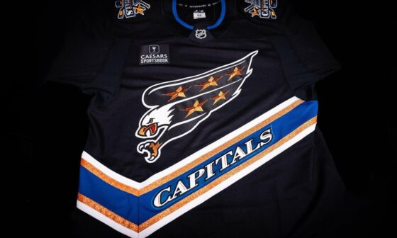 Capitals reveal anniversary jerseys