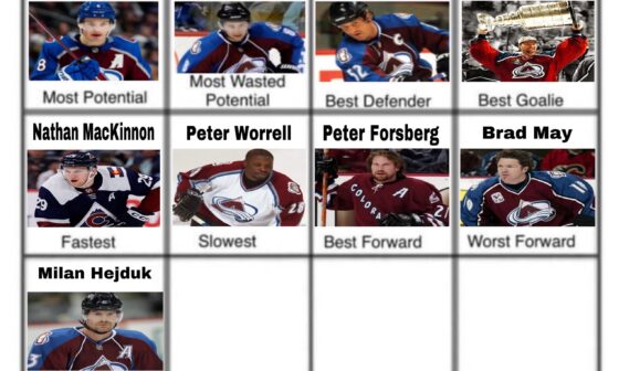 Milan Hejduk wins. Who has been our worst goalie ever?