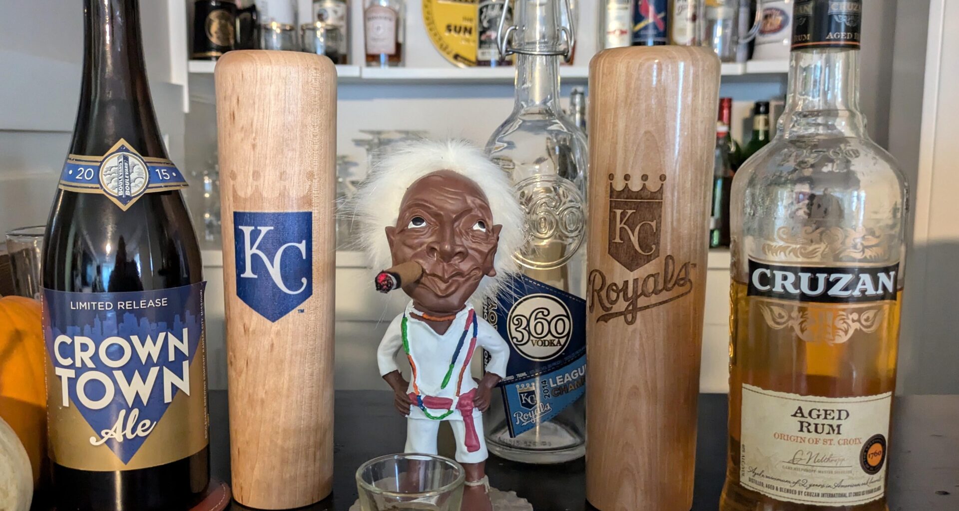 I ask Jobu to come, take fear from bats. I offer cigar, rum. He will come. Let's Go!