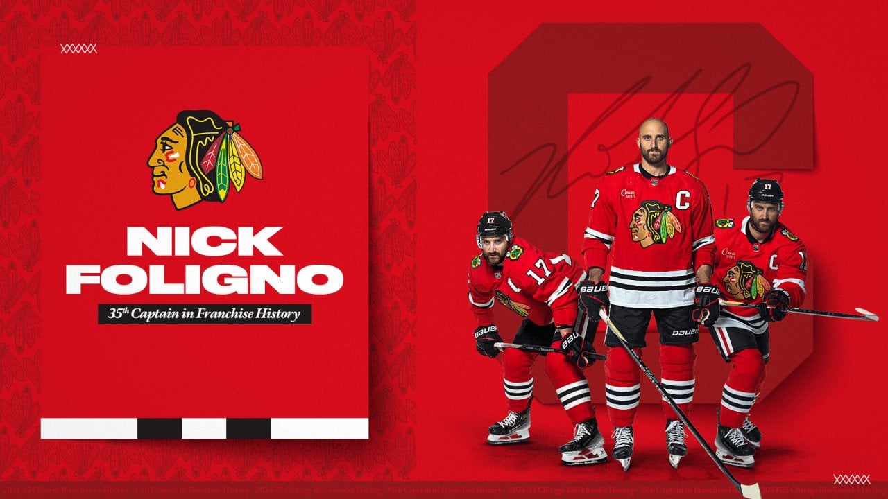 RELEASE: Nick Foligno Named As 35th Captain in Blackhawks Franchise History | Chicago Blackhawks