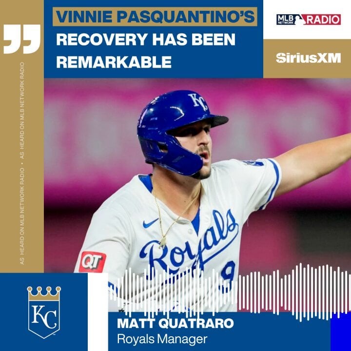 “If Vinnie wakes up Tuesday and feels good there is a chance he is on the roster (for the WC)…” Q today on MLB Network Radio