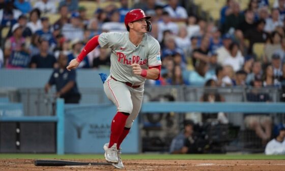 Phillies OF Austin Hays goes on IL with kidney infection