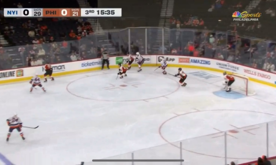 Matvei Michkov sets up a beautiful Flyers goal