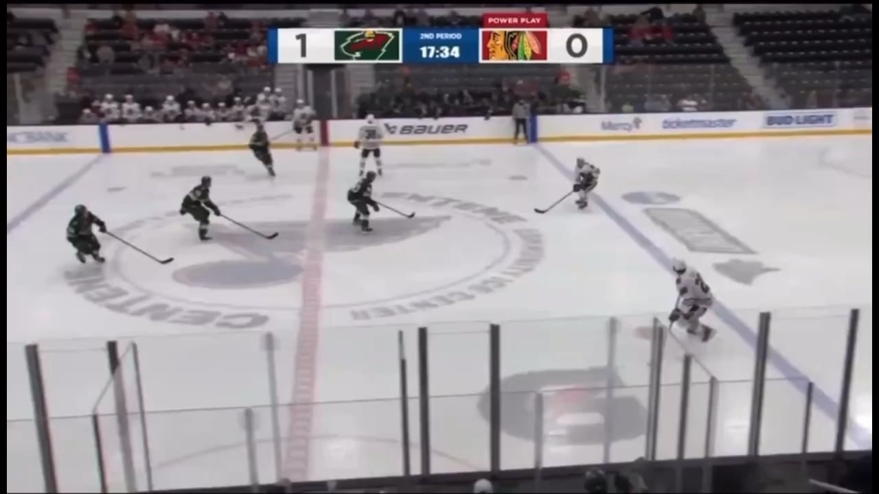 Nazar’s goal and two assists from tonight. Finishes the prospect tournament with 1G, 3A in 2GP