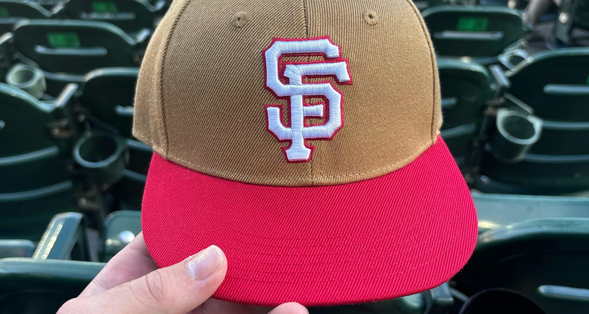 SF Giants giveaway for 49ers day. FTTB