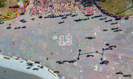 Johnny & Matthew Gaudreau Memorial in Calgary