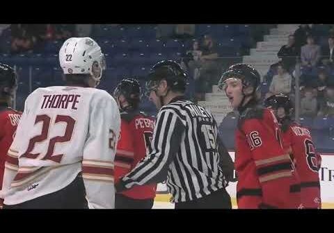 (Full Game Highlights) Tyler Thorpe Brings Physical Game - Things Get Heated After Big Hit - 9-27-24