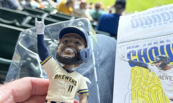 My dad got me the Chourio Bobblehead! Best dad ever!