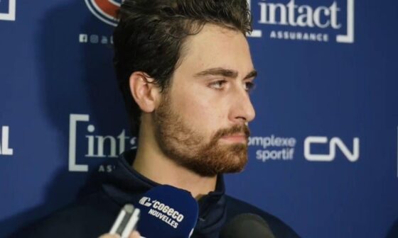 “I like to hit, I like to be physical. I think I’m mean & nasty. That’s what I’m trying to bring to the next level.” - Luke Tuch yesterday