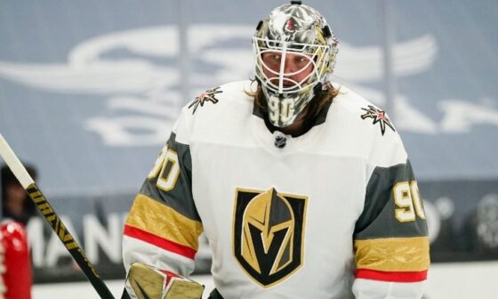 Golden Knights' Robin Lehner makes statement after camp absence