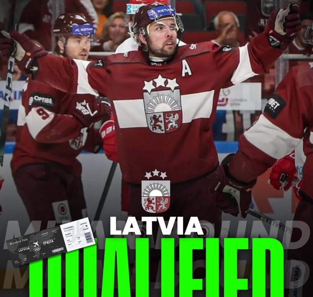 Latvia are going to the Olympics!