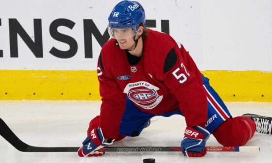 Canadiens' Barron focused on winning the battle with himself to earn roster spot