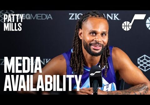 PATTY MILLS 2023/24 Media Day Availability 🎙️ | UTAH JAZZ