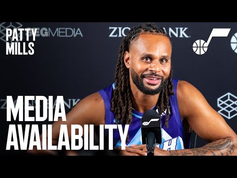 PATTY MILLS 2023/24 Media Day Availability 🎙️ | UTAH JAZZ