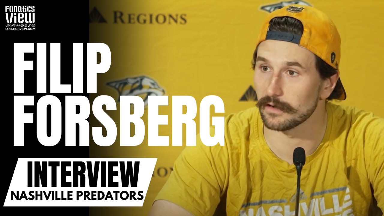 Filip Forsberg Reacts to Nashville Signing Steven Stamkos & Jonathan Marchessault & Preds Potential