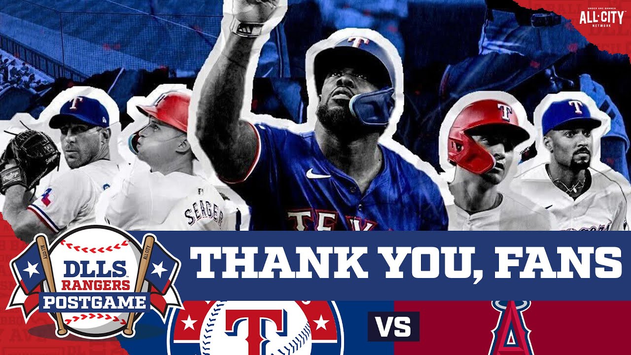 POSTGAME: The Texas Rangers Season is over; end 2024 on a high note | DLLS Rangers Podcast