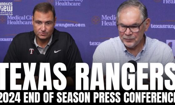 Bruce Bochy & Chris Young Discuss Texas Rangers Missing Playoffs, Future of Texas Rangers Baseball