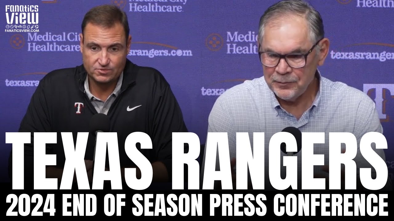 Bruce Bochy & Chris Young Discuss Texas Rangers Missing Playoffs, Future of Texas Rangers Baseball