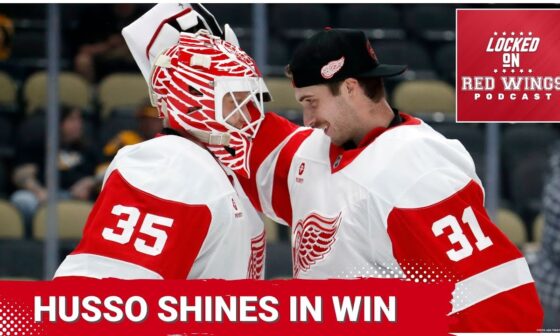 Red Wings beat Penguins: Nate Danielson Scores