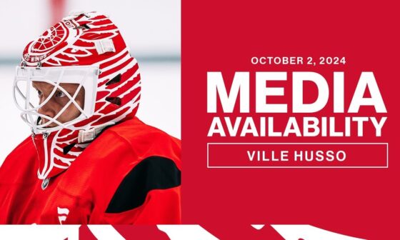 Ville Husso Media Availability | Oct. 2, 2024