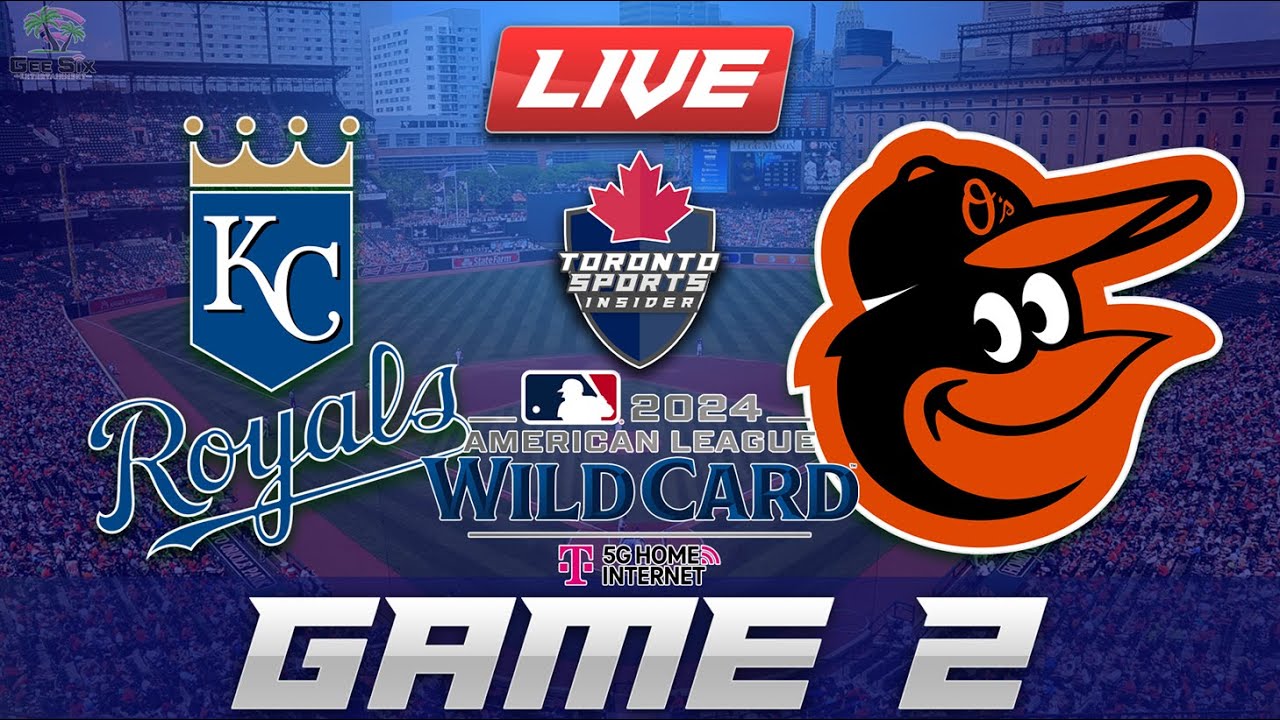 Kansas City Royals vs Baltimore Orioles Game 2 LIVE Stream Game Audio | MLB LIVE Streamcast & Chat