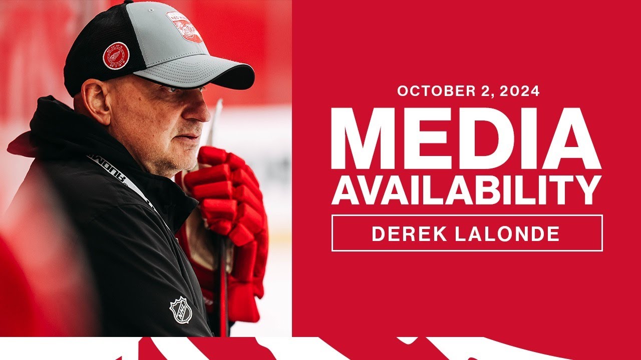 Derek Lalonde Media Availability | Oct. 2, 2024