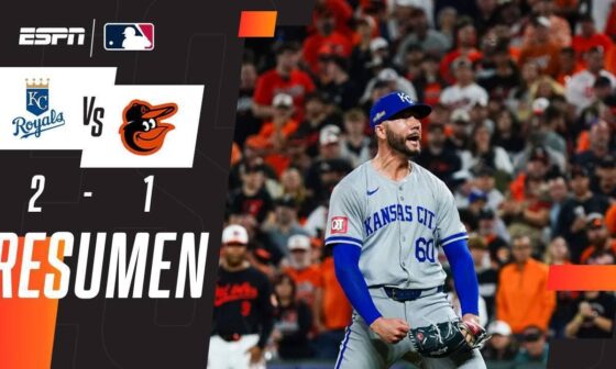 Resumen I Kansas City Royals 2-1 Baltimore Orioles I MLB