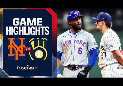 Mets vs. Brewers NL Wild Card Game 2 Highlights (10/2/24) | MLB Highlights