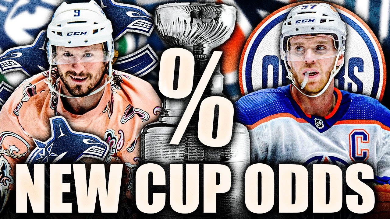 2024 STANLEY CUP ODDS REVEALED: EDMONTON OILERS DOMINATING, VANCOUVER CANUCKS IN THE MIX