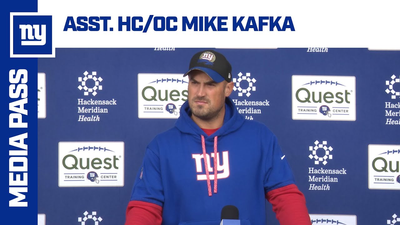 Mike Kafka on "Next Man Up" Mentality | New York Giants