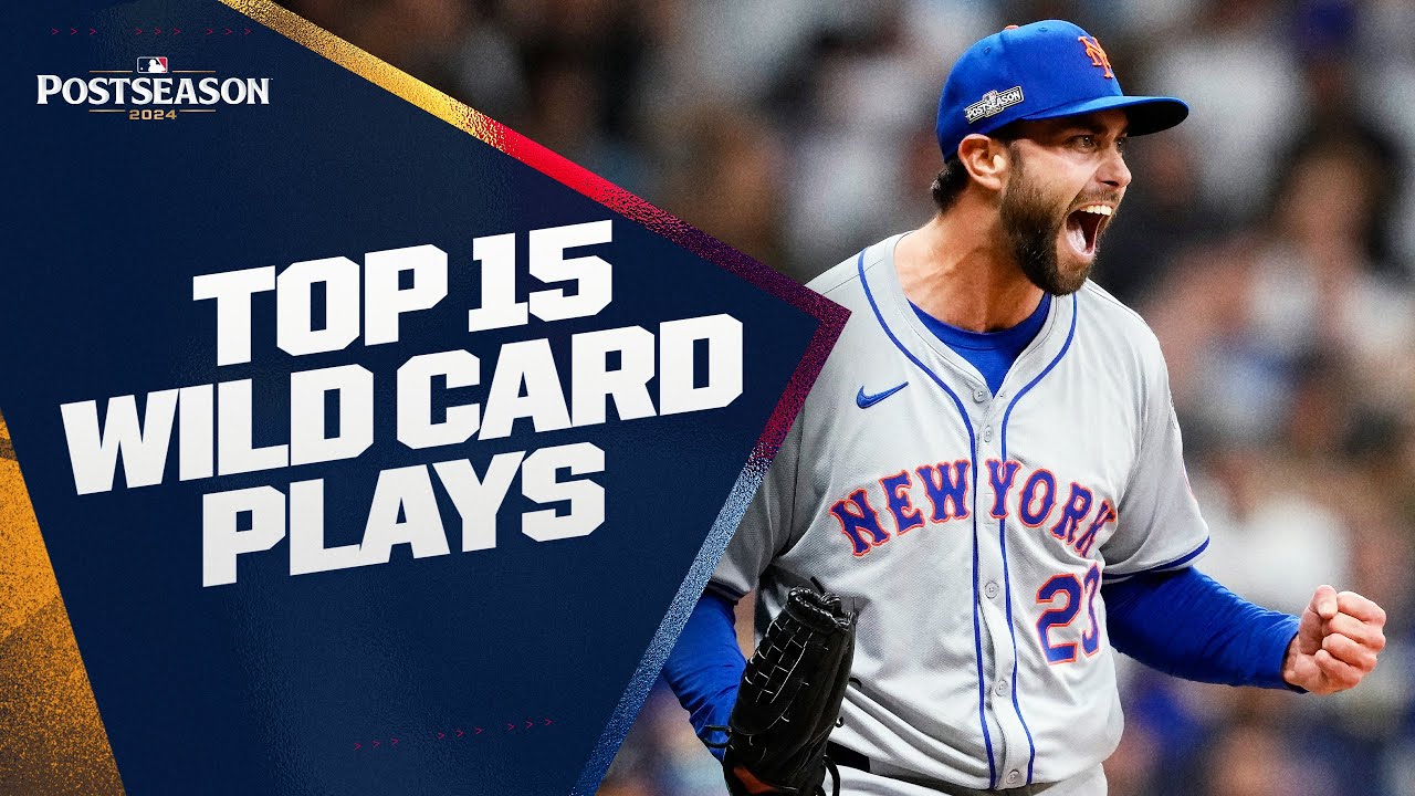 Top 15 Plays of the 2024 Wild Card Series! (Feat. Crazy defensive plays & game-changing home runs!)