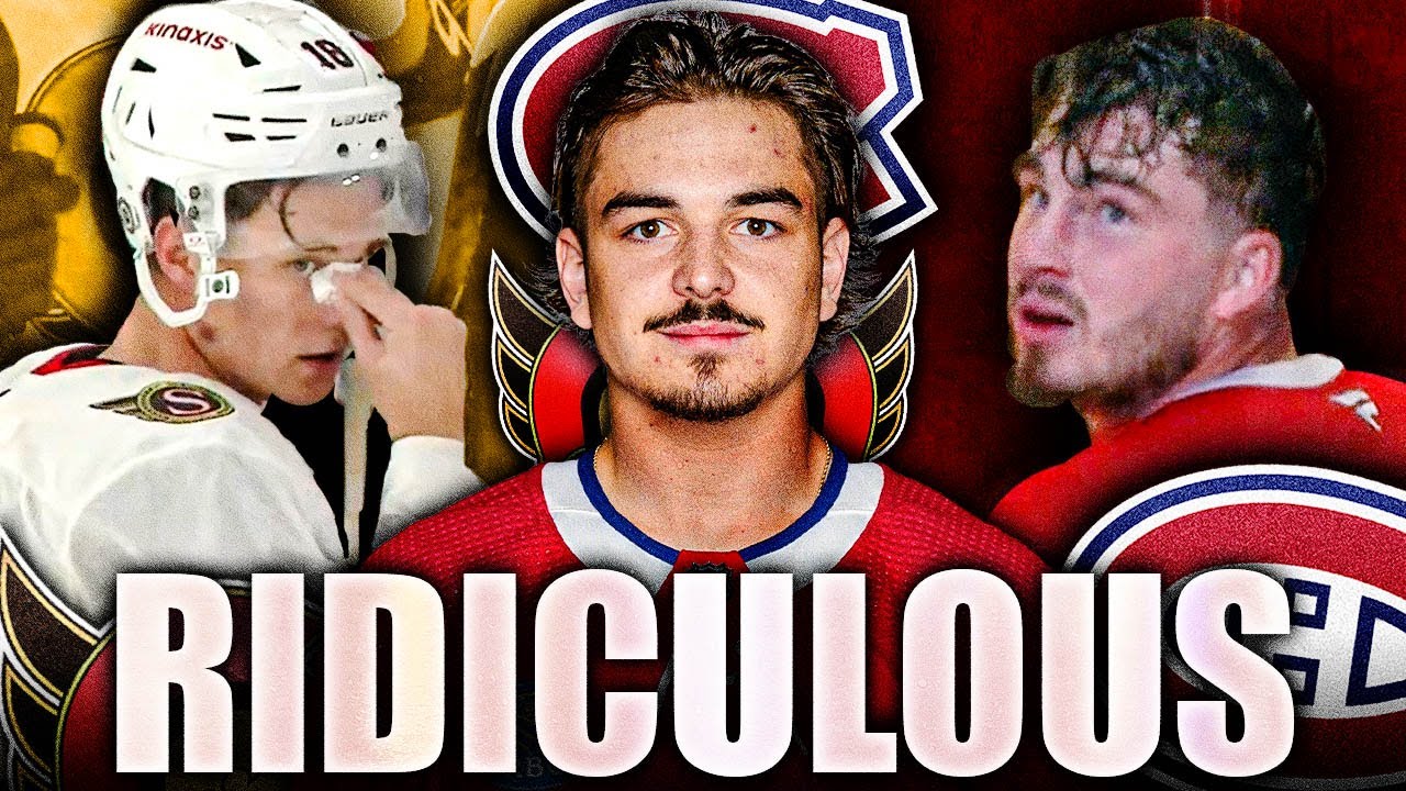 THIS HABS GAME WAS RIDICULOUS: RIDLY GREIG HIT ON KIRBY DACH + ARBER XHEKAJ DESTROYS TIM STUTZLE