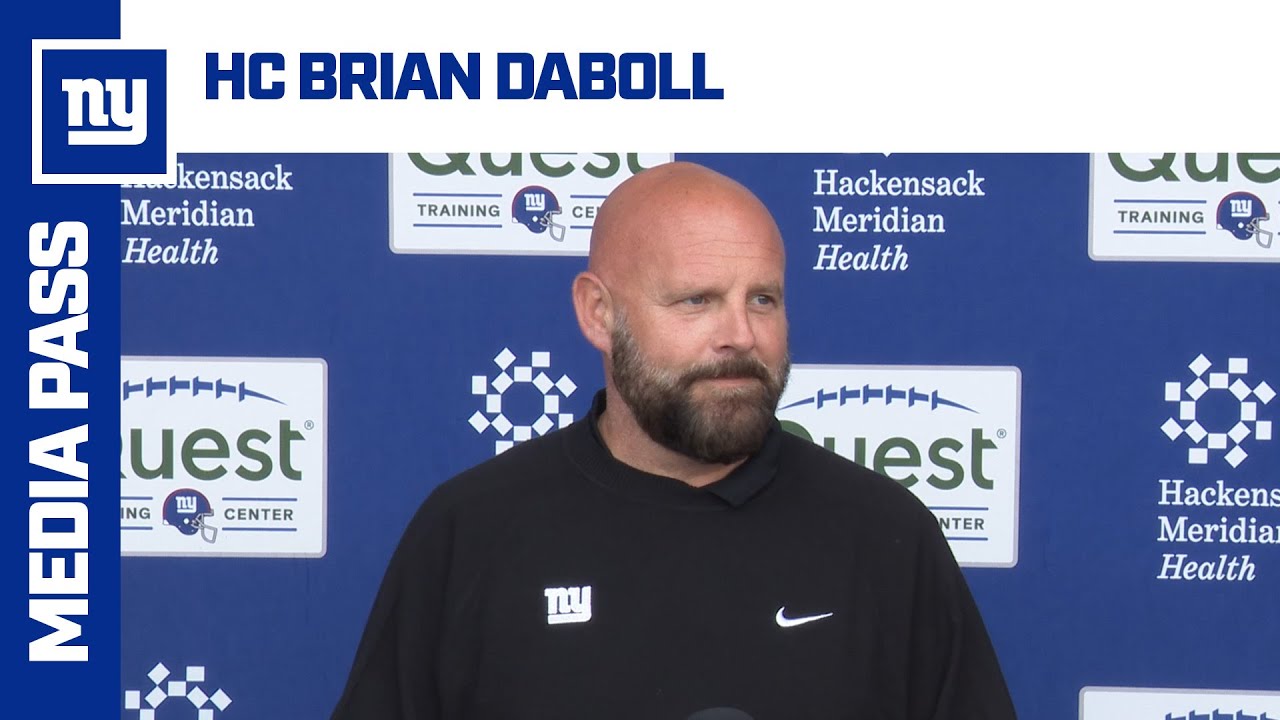 Brian Daboll Provides Final Injury Updates Ahead of Week 5 Matchup | New York Giants