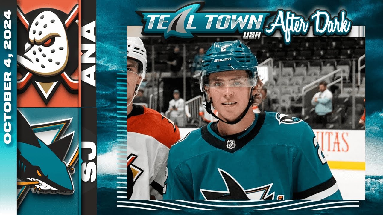 San Jose Sharks vs Anaheim Ducks - 10/4/2024 - Teal Town USA After Dark (Postgame)