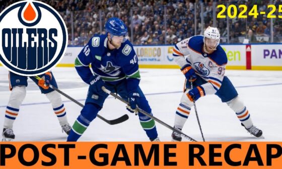 Post-Game Recap: Edmonton Oilers 1, Vancouver Canucks 4 | Pre-Season