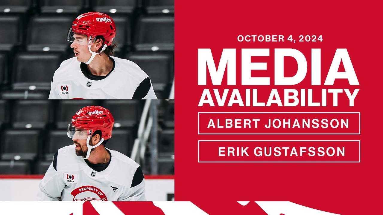 Albert Johansson & Erik Gustafsson Media Availability | Oct. 4, 2024