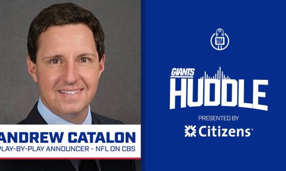 Andrew Catalon Previews Giants vs. Seahawks | Giants Huddle | New York Giants